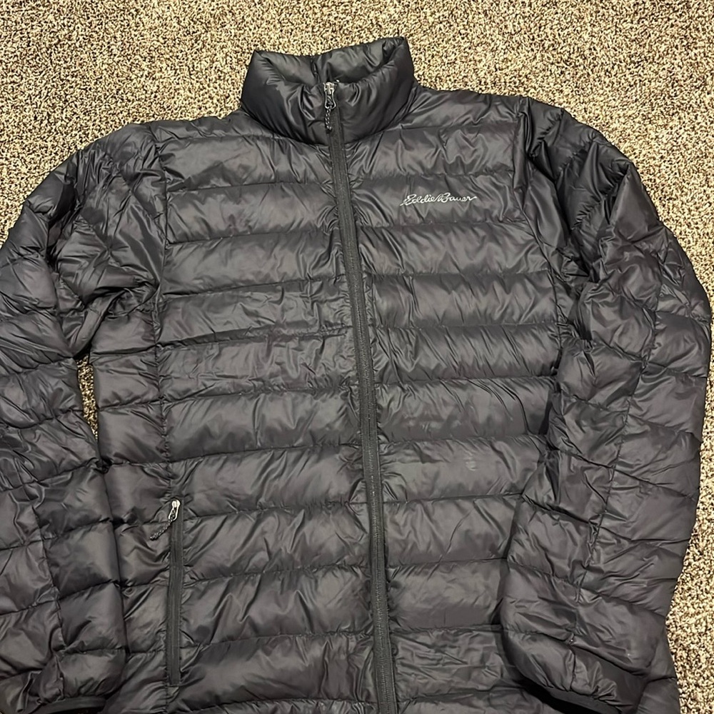 Eddie Bauer Men’s lightweight packable Puffer Jacket